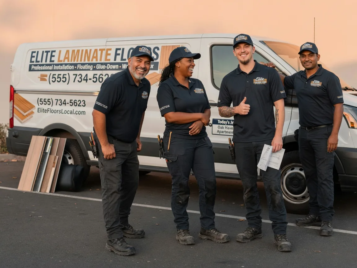 Laminate flooring installation company in Glenfield, ND